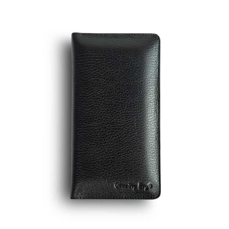Genuine Leather Wallet [Long Black] 1