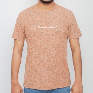 Pique Fabric Half Sleeve T-Shirt 1