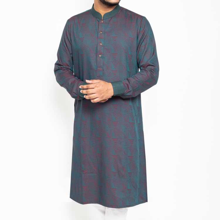 Premium Jacquard Fabric Regular Fit Panjabi 2
