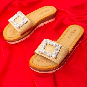 Slip-On Flat Heel Sandal For Women 1