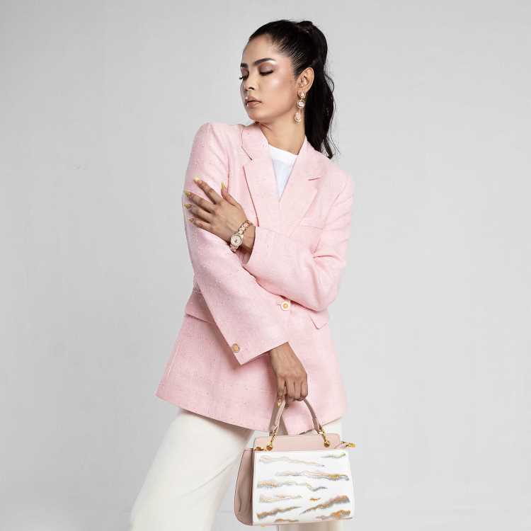 Women's Blazer (Pink) 2