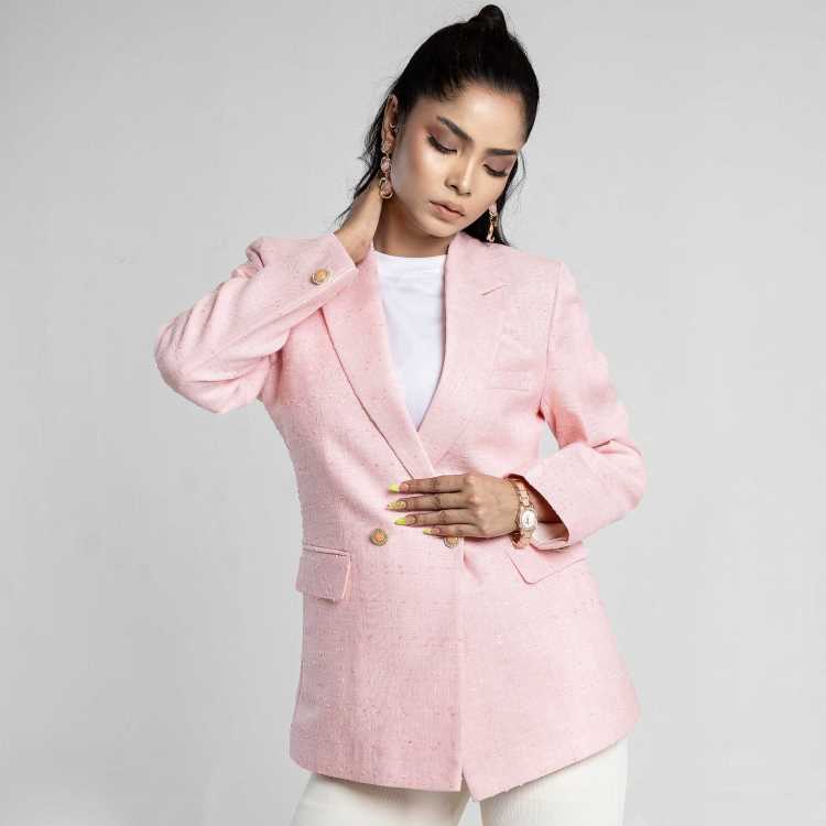 Women's Blazer (Pink) 1