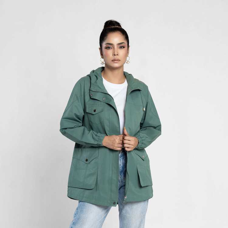 Women JacketTulip Collection (Green) 3