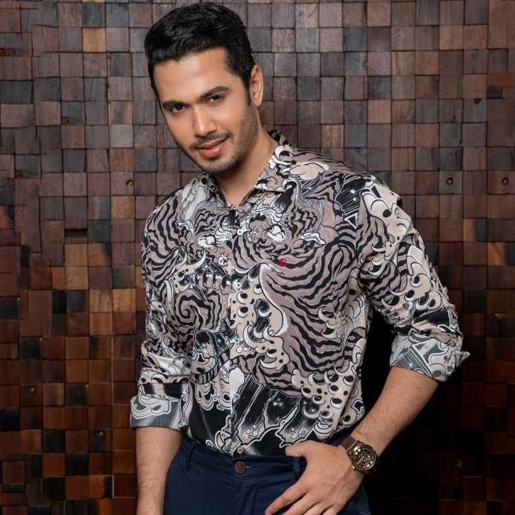 Premium Viscose Slim Fit  Full Shirt 2